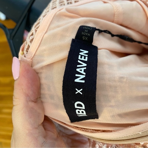 NWT NBD × Naven Camilla Jumpsuit in Peach Blush from REVOLVE - Picture 5 of 9